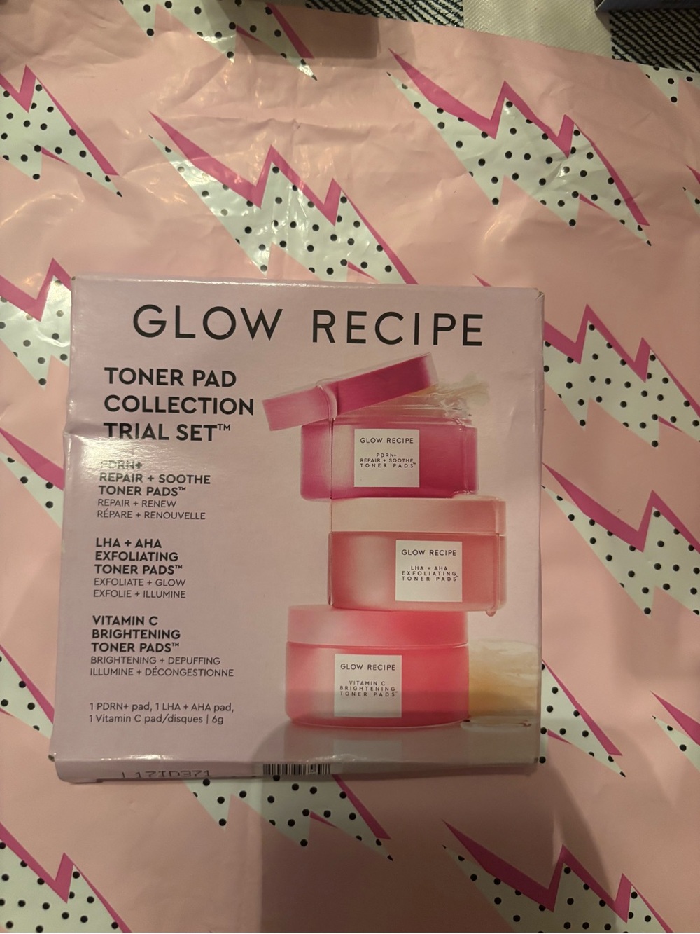 Glow Recipe Pink Toner Pad Collection Trial Set